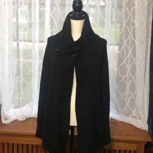 Wool Poncho Size Small/ Medium